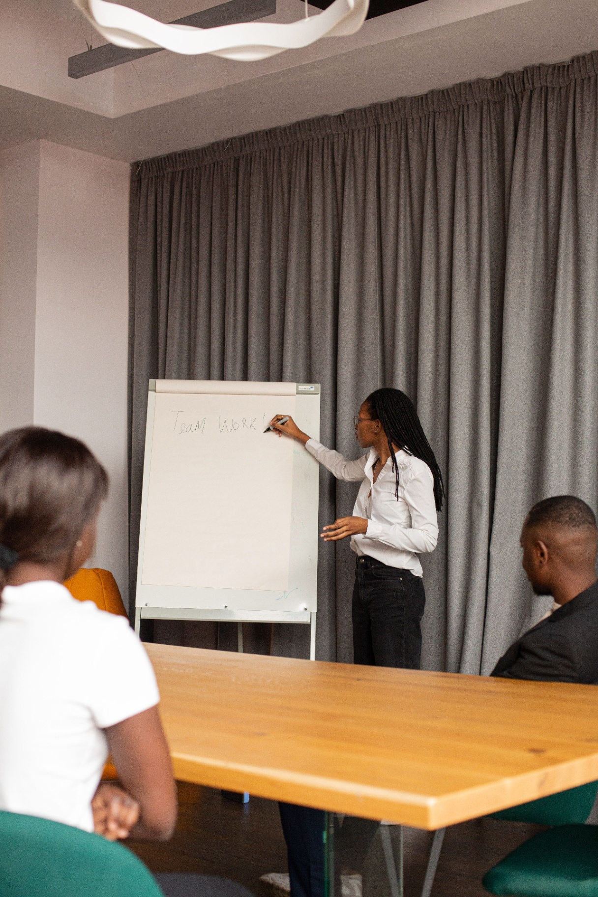 Clinician reviewing reference materials